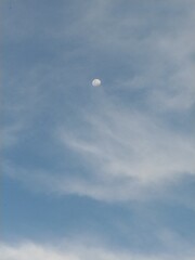moon and clouds