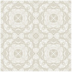 Ethnic ornament decorative seamless pattern.