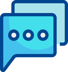 Fototapeta premium Chat Button