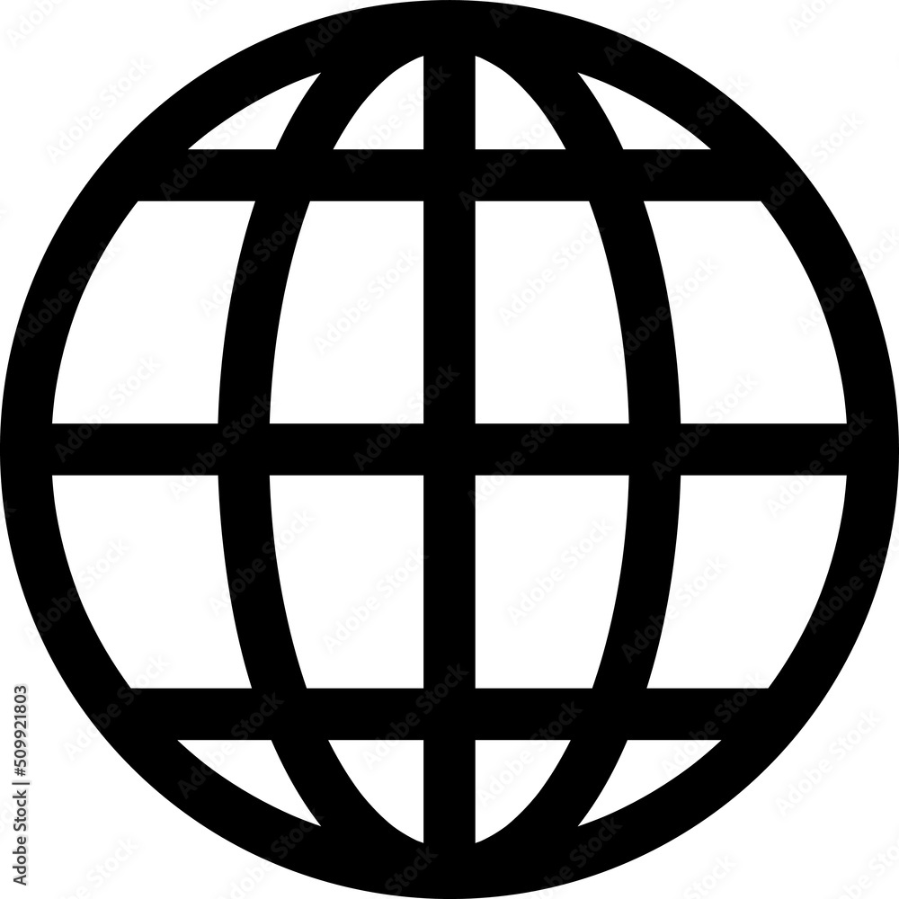 Poster go to web icon symbol vector on white.eps