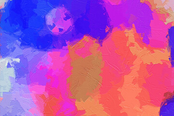 abstract oil painting texture illustration