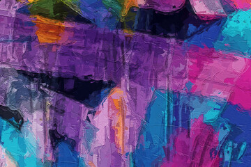 abstract oil painting texture illustration