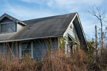 Obraz premium old barn in the countryside
