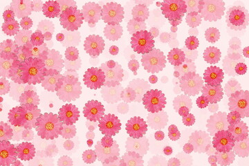 colorful seamless pink paper flower art texture background for web,design,art work,concept etc.copy space