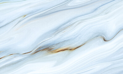 Obraz premium Marble rock texture blue ink pattern liquid swirl paint white dark that is Illustration background for do ceramic counter tile silver gray that is abstract waves skin wall luxurious art ideas concept.