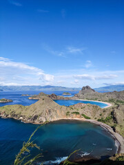 The landscape of Padar Island is simply amazing. Padar Island is one of the islands in the Komodo National Park area.