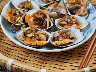 한국전통음식 꼬막 간장양념