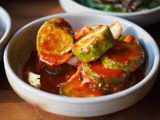 한국음식 오이 채소무침, 반찬