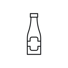 bottle vector for website symbol icon presentation
