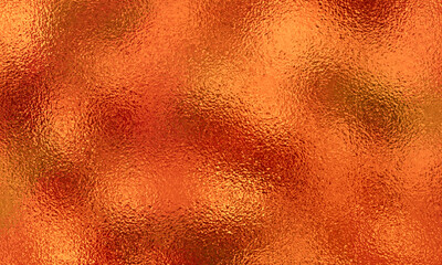 Fototapeta na wymiar Frosted glass foil orange gold luxury metalic abstract surface texture 