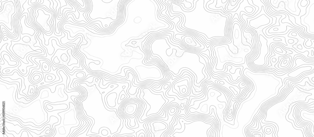 Poster the concept of a conditional geography scheme and the terrain path. background of the topographic ma