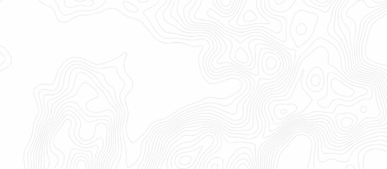 Modern Detailed Digital UI Topographic Map Vector. Abstract topographic contours map background. Topographic background and texture. 