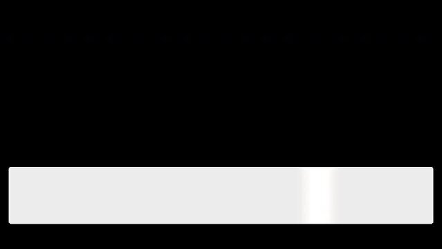 Classic white and grey colored monochromatic lower third or l3rds in UHD 4K 60FPS.