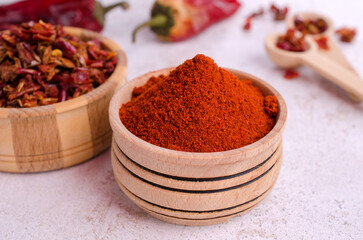 Crushed dry red pepper