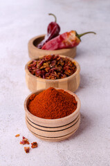 Crushed dry red pepper
