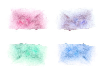 Watercolor texture background. Hand drawing horizontal art. Calligraphy backdrop banner.