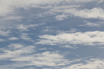 blue sky with clouds