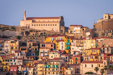 Aerial View of Scilla, Reggio Calabria, Calabria, Italy