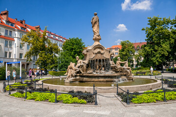Fountain in Opole