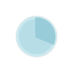 Pie chart or statistic chart or infographic symbol icon