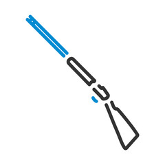 Icon Of Hunting Gun