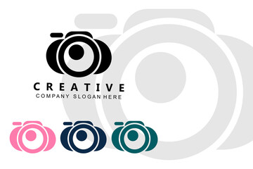 video camera, film player and recorder logo icon symbol