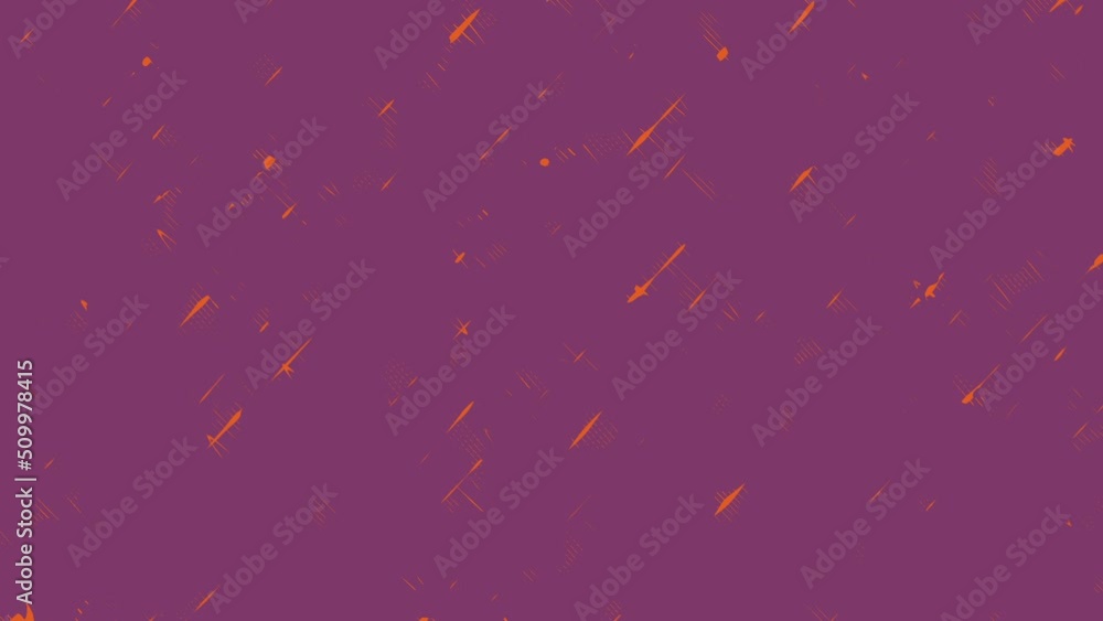 Poster loop flowing colored lines scratches particals motion background