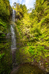 PR9 Levada do Caldeirão Verde, Caldeirão do Inferno, Madeira, Portugal
