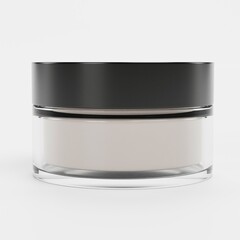 Realistic 3D Render of Face Creme