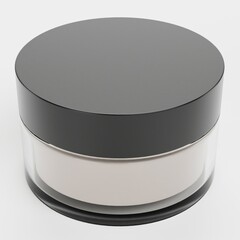 Realistic 3D Render of Face Creme