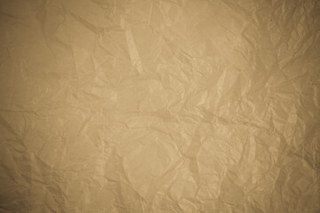 Crumpled paper recycling background.