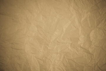 Crumpled paper recycling background.