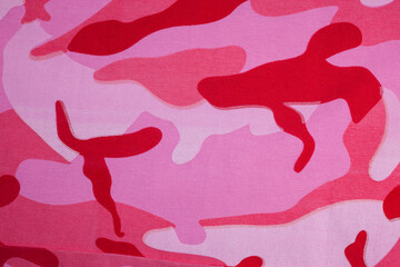 Background camouflage pink texture. © peterkai