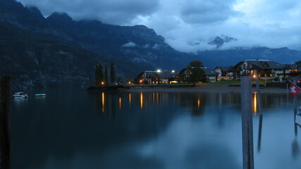 Fototapeta premium Walensee Switzerland 