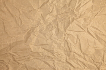 Vintage crumpled recycle paper background.
