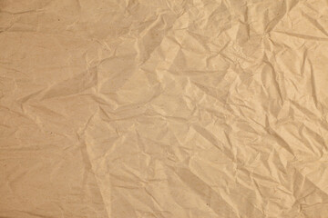 Vintage crumpled recycle paper background.