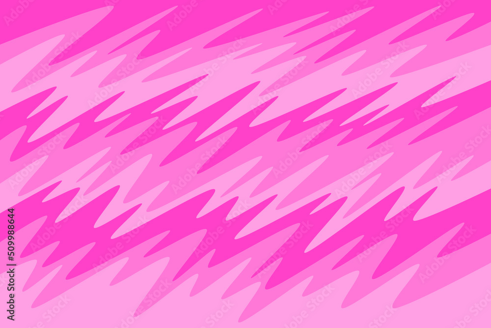 Poster simple background with pink gradient waving lines pattern