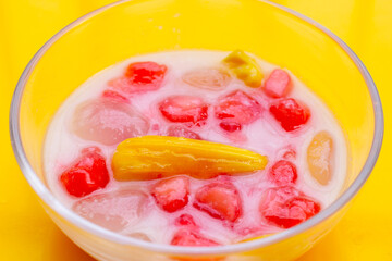 Red Ruby in sweet coconut milk