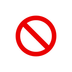 Stop sign symbol vector illustration