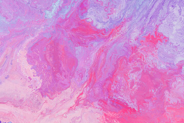 Fototapeta premium Hand-painted watercolor background design. Abstract pink and purple stains decoration texture concept