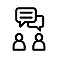 Communication Icon Vector Symbol Design Illustration