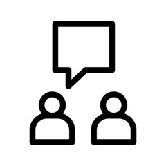 Communication Icon Vector Symbol Design Illustration