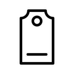 Tag Icon Vector Symbol Design Illustration