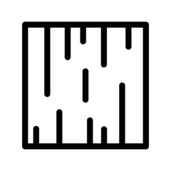 Wood Icon Vector Symbol Design Illustration