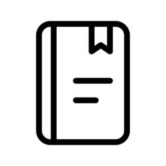 Book Icon Vector Symbol Design Illustration