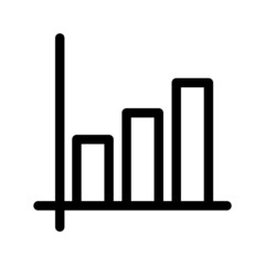 Chart Icon Vector Symbol Design Illustration