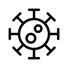 Obraz premium Virus Icon Vector Symbol Design Illustration