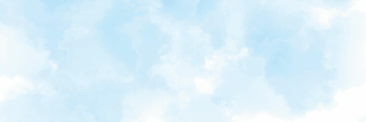 blue sky with cloud, abstract background. Beautiful cloudscape panorama view