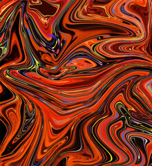 Gorgeous colorful liquid background