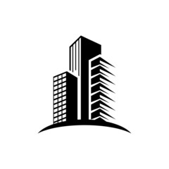 Fototapeta premium real estate building logo icon design vector